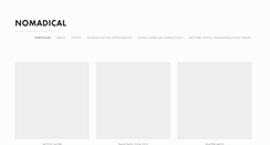 Desktop Screenshot of nomadicalart.com